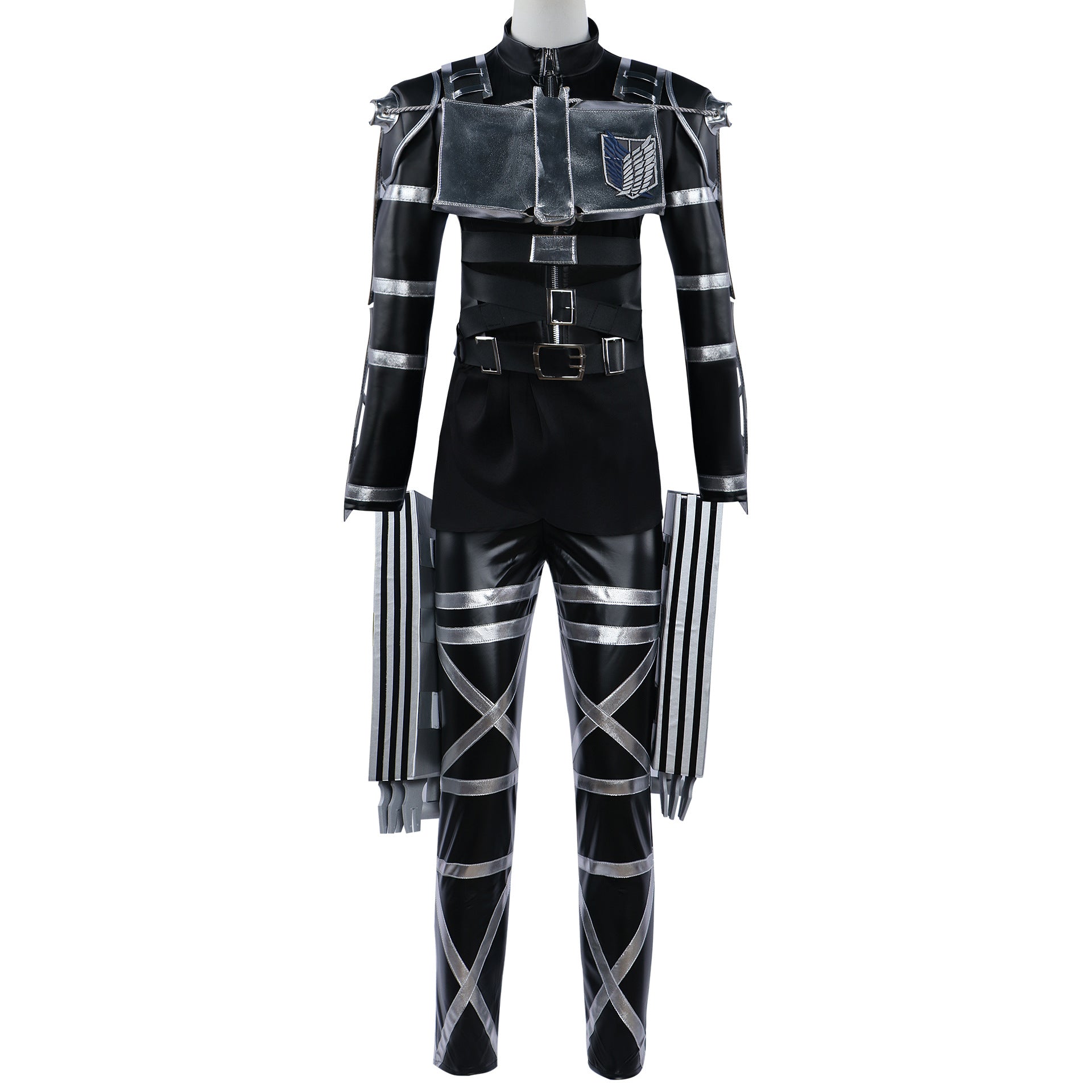 Attack on Titan Cosplay Costume 進撃の巨人 Leather Team Eren  Costume 革チームエレン·イェーガー Cosplay