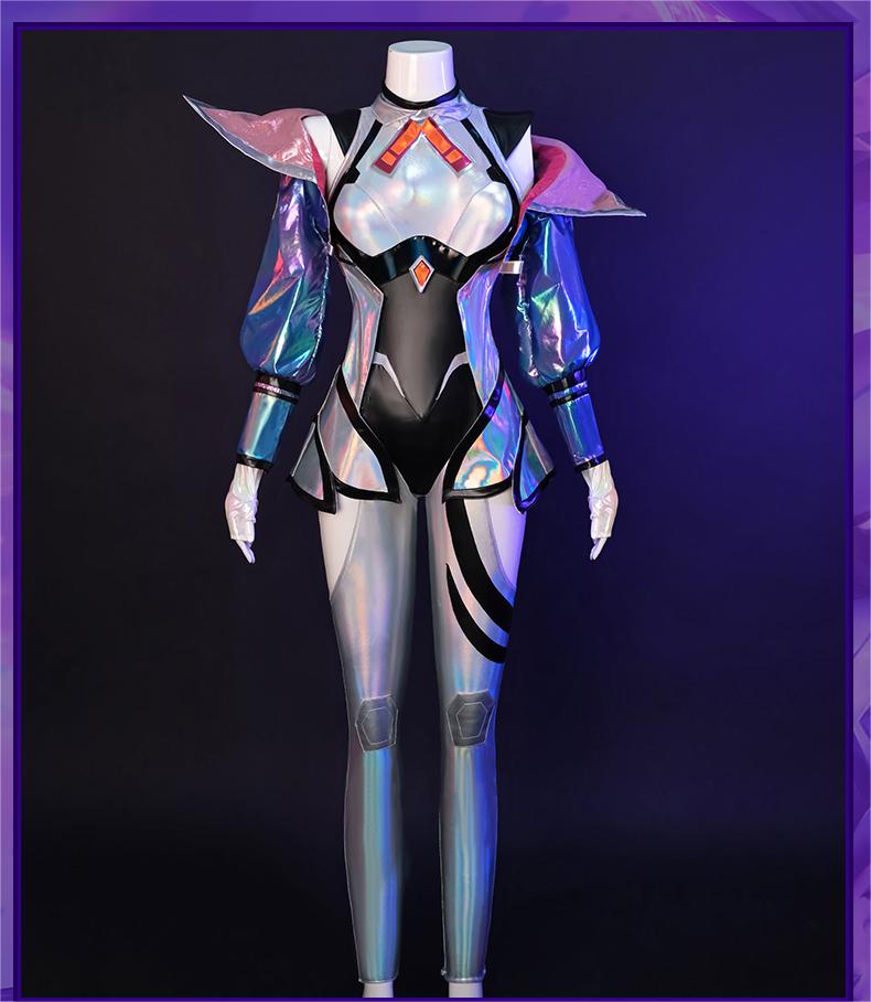 Phantom Sentinel Songstress Cosplay Costume - Ghostly Idol Outfit