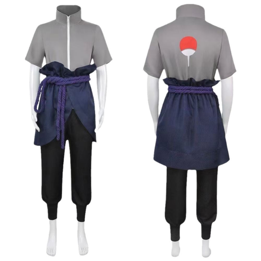 Naruto Style Costume Cosplay Uchiha Sasuke Cosplay Costume