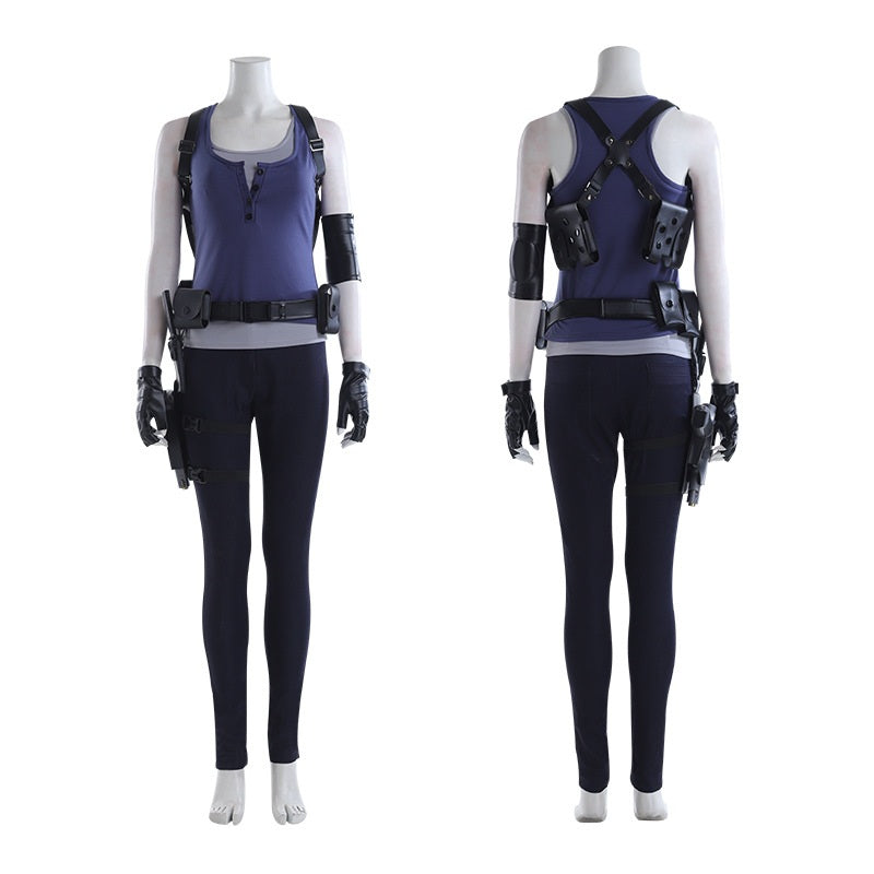 Resident Evil Style Cosplay Costume Jill Valentine Costume