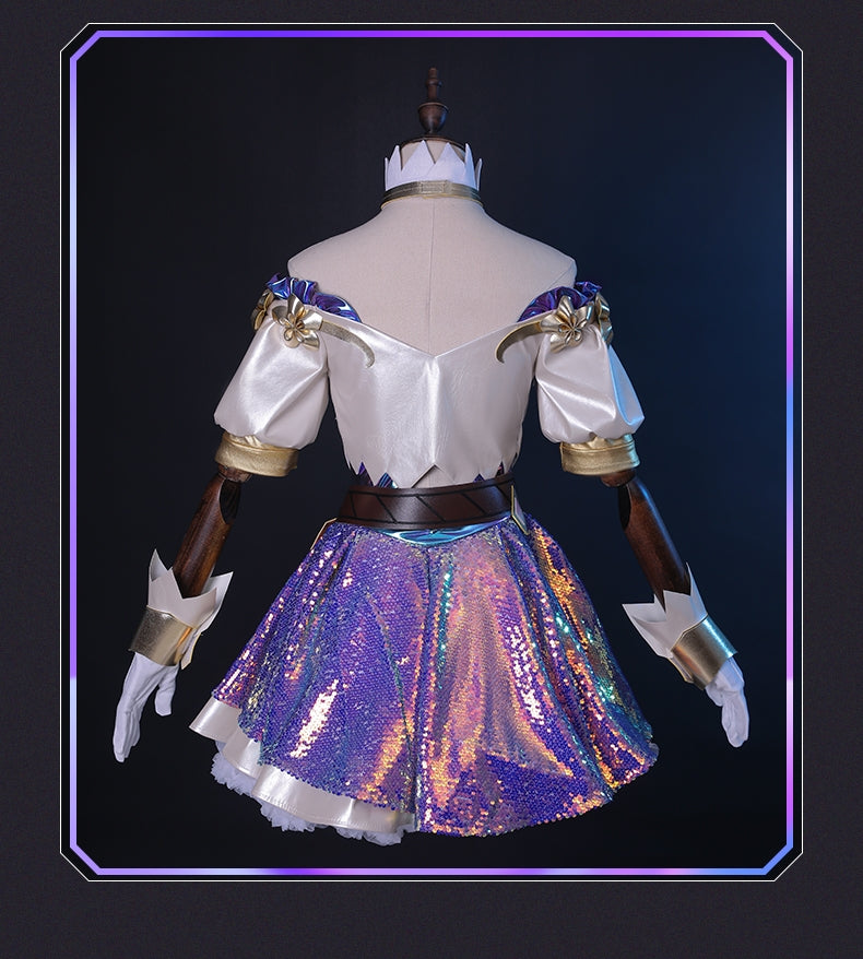 League of Legends Costume Star Song Seraphine Cosplay Costume