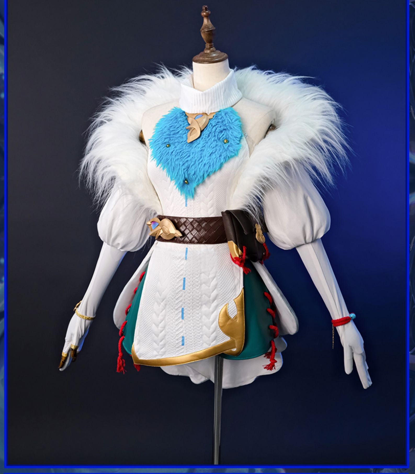 League of Legends Costume Double World Rabbit Aurora Cosplay Costume