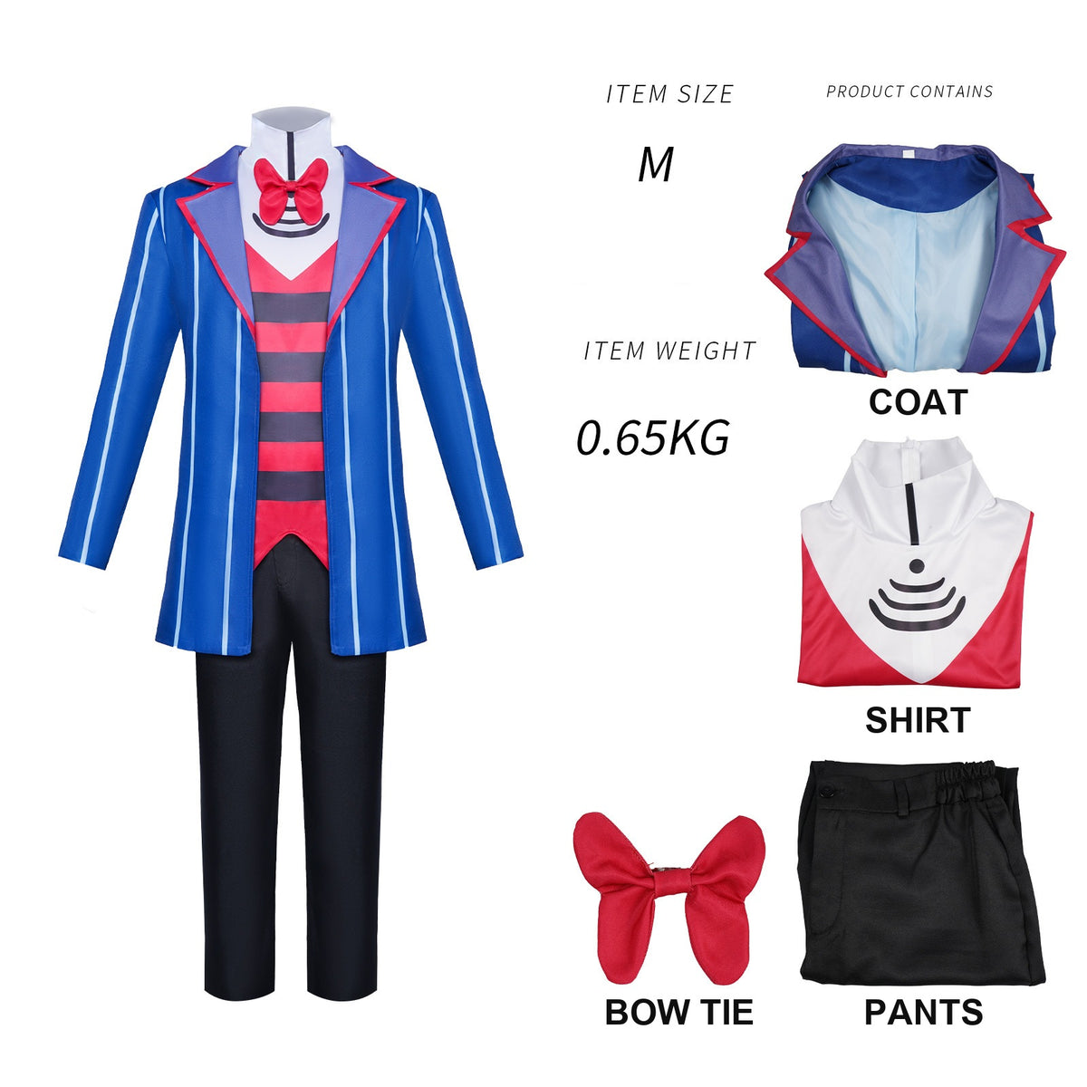Hazbin Hotel Style Costume Cosplay Vox Cosplay  Costume