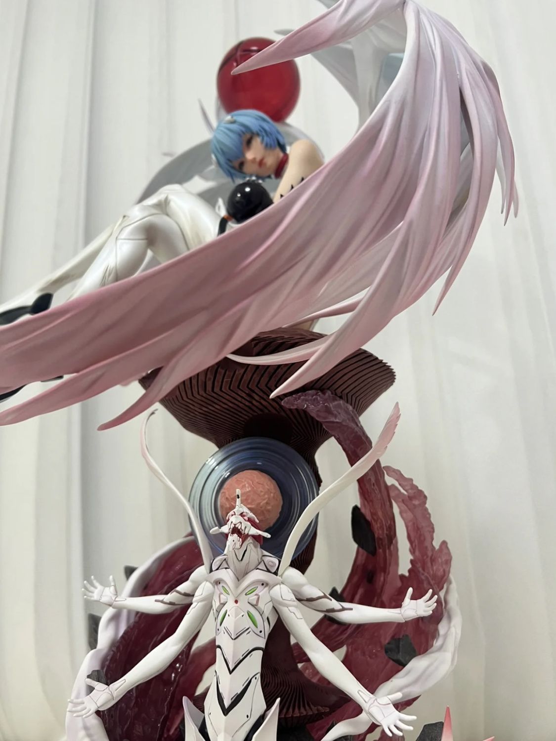 Evangelion Ayanami Rei Goddess Resonance Angel Figure - Premium EVA Collectible