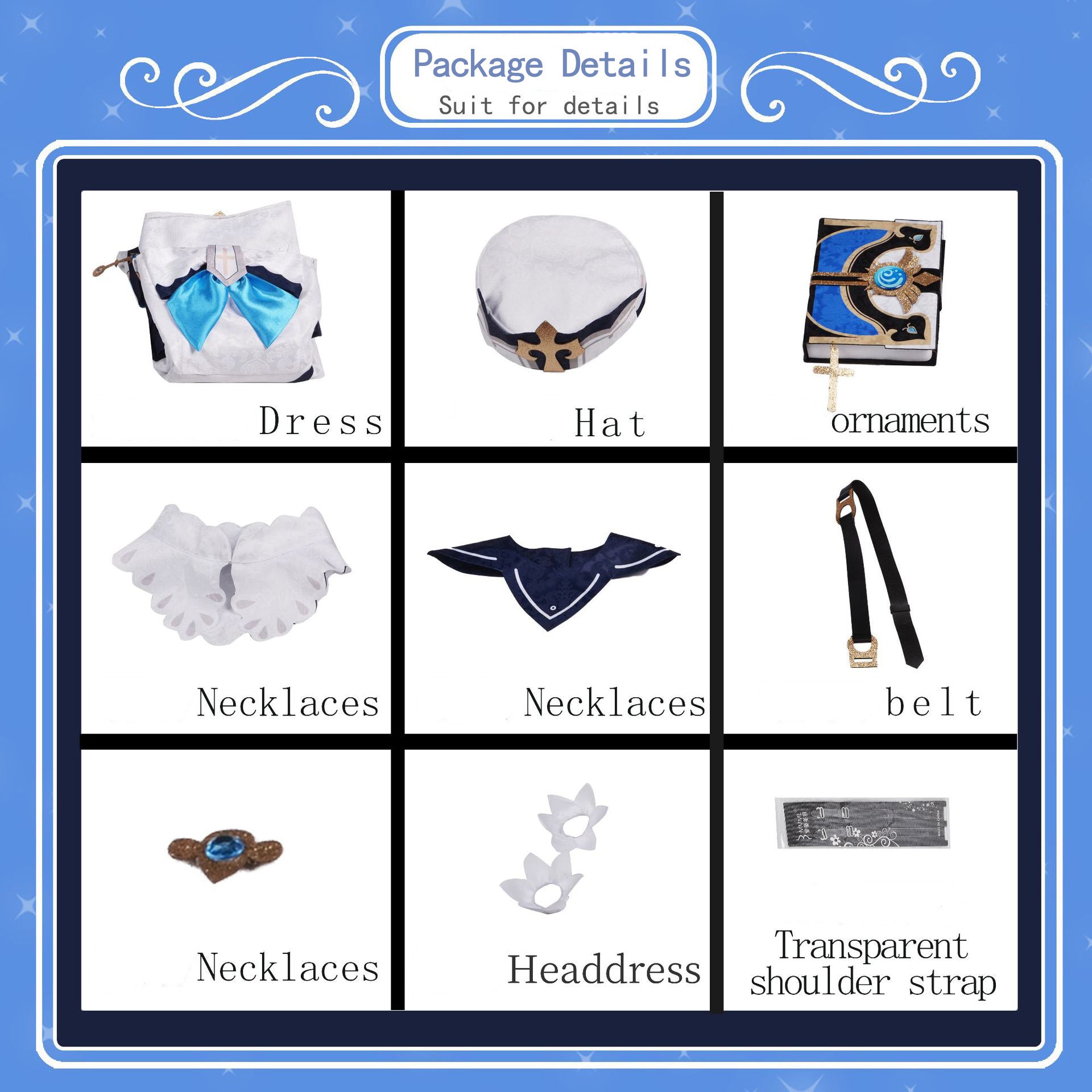 Genshin Impact Costume Barbara Cosplay Costume