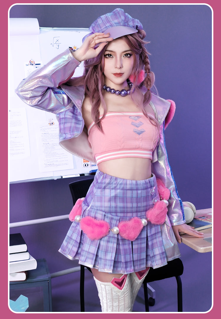 League of Legends Costume Valentine's Day Caitlyn Cosplay Costume