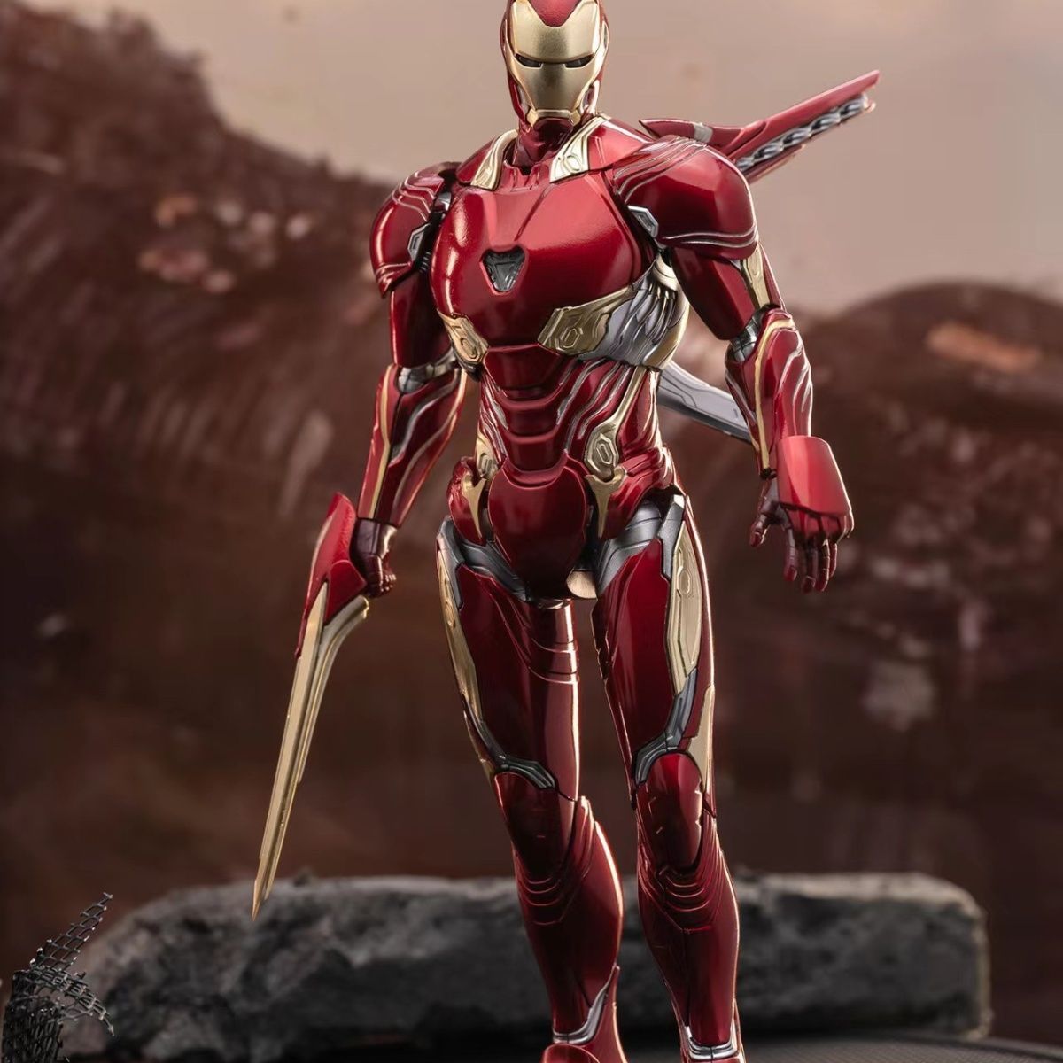 Marvel Iron Man MK85 & MK50 Action Figures - Dual Armor Pack Collectible