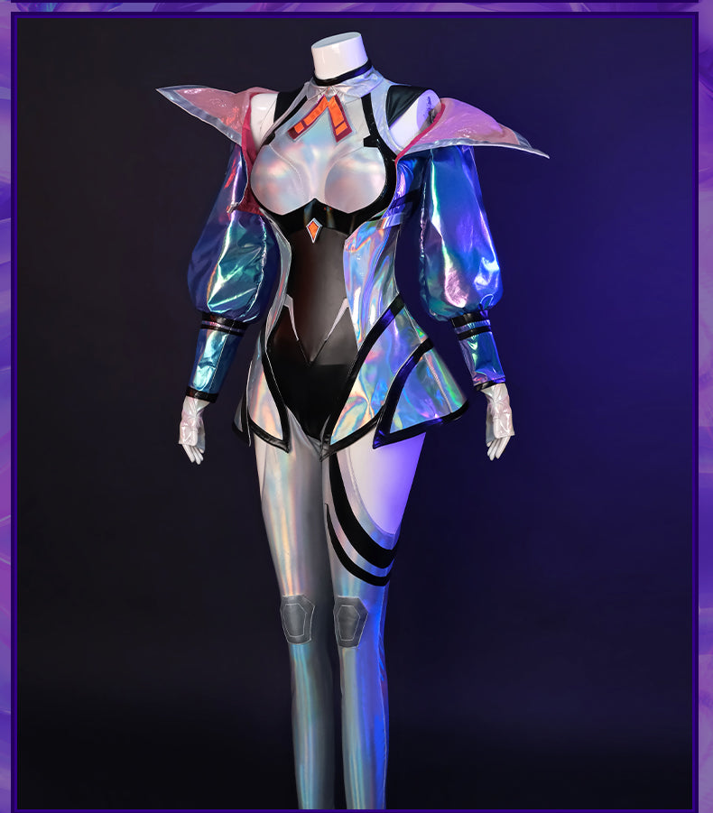 Phantom Sentinel Songstress Cosplay Costume - Ghostly Idol Outfit