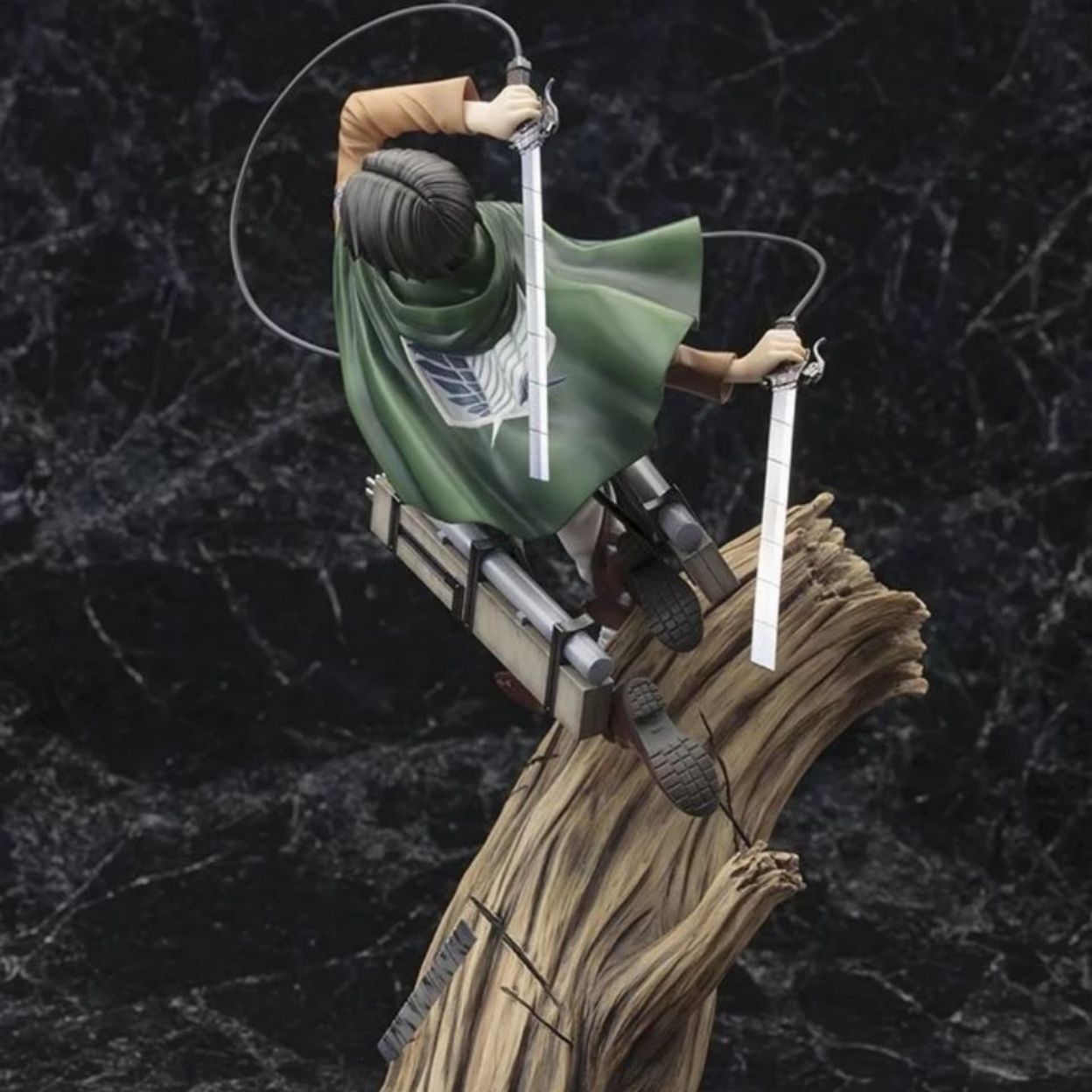 Attack on Titan Captain Levi Ackerman Premium Action Figure - Collectible Statue