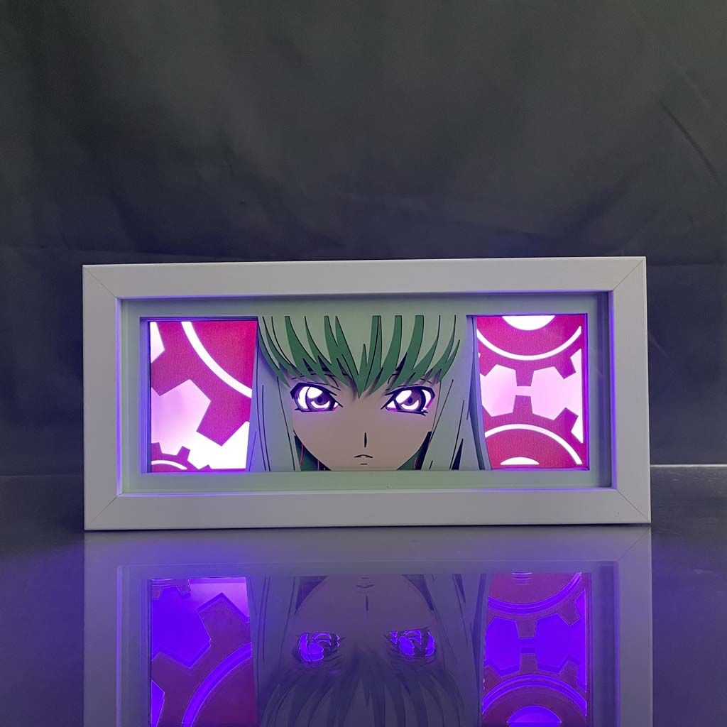 CODE GEASS Lelouch of the Rebelli on Remote Control Colorful Night Light C.C.