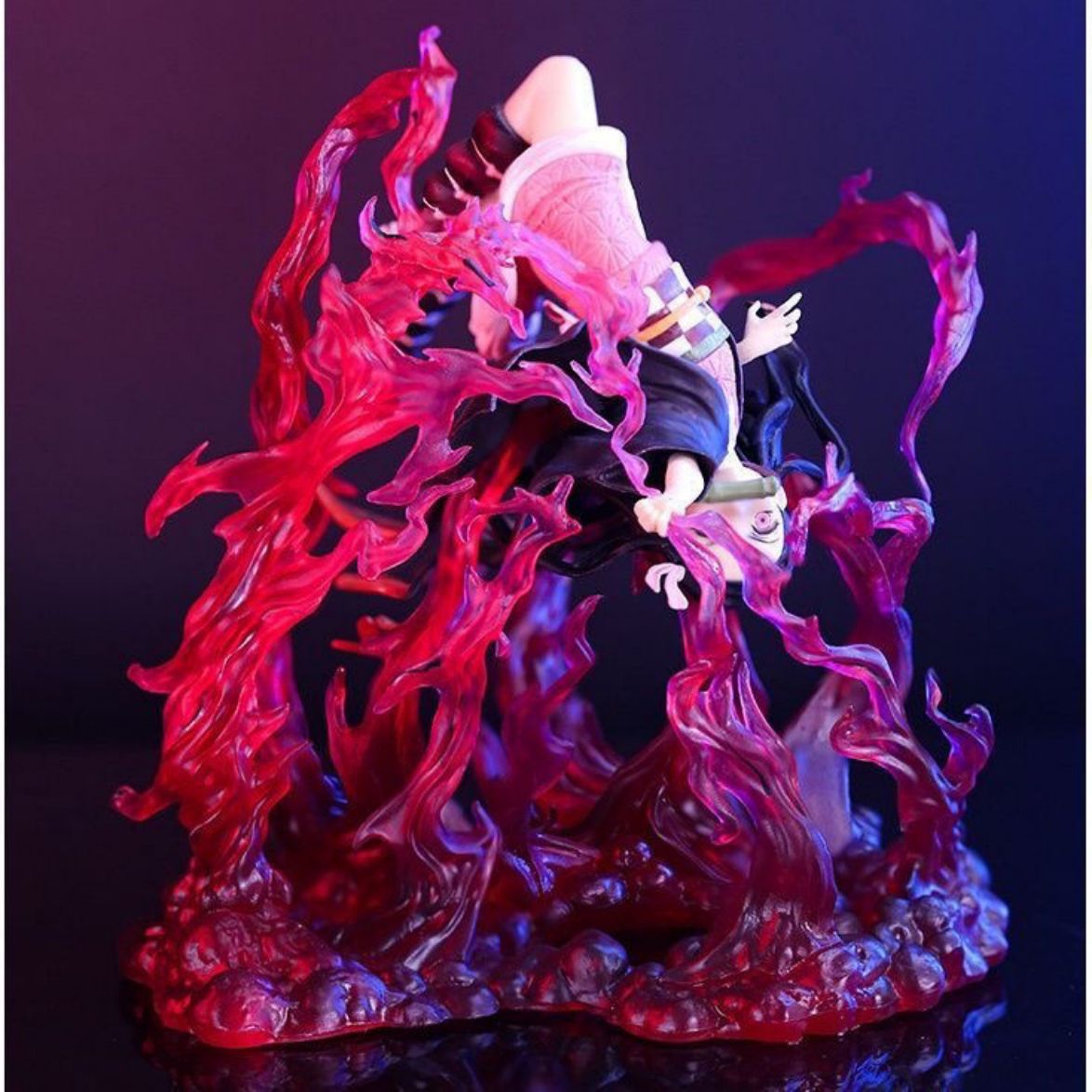 Demon Slayer Nezuko Kamado Birth Flower Series Figure - 160mm Collectible Statue