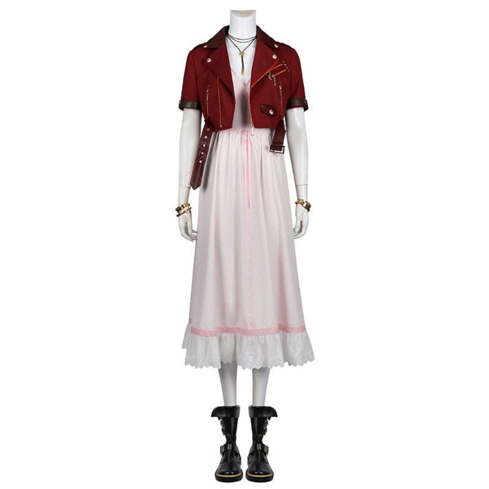 Final Fantasy Cosplay Costume  Aerith Costume  Cosplay