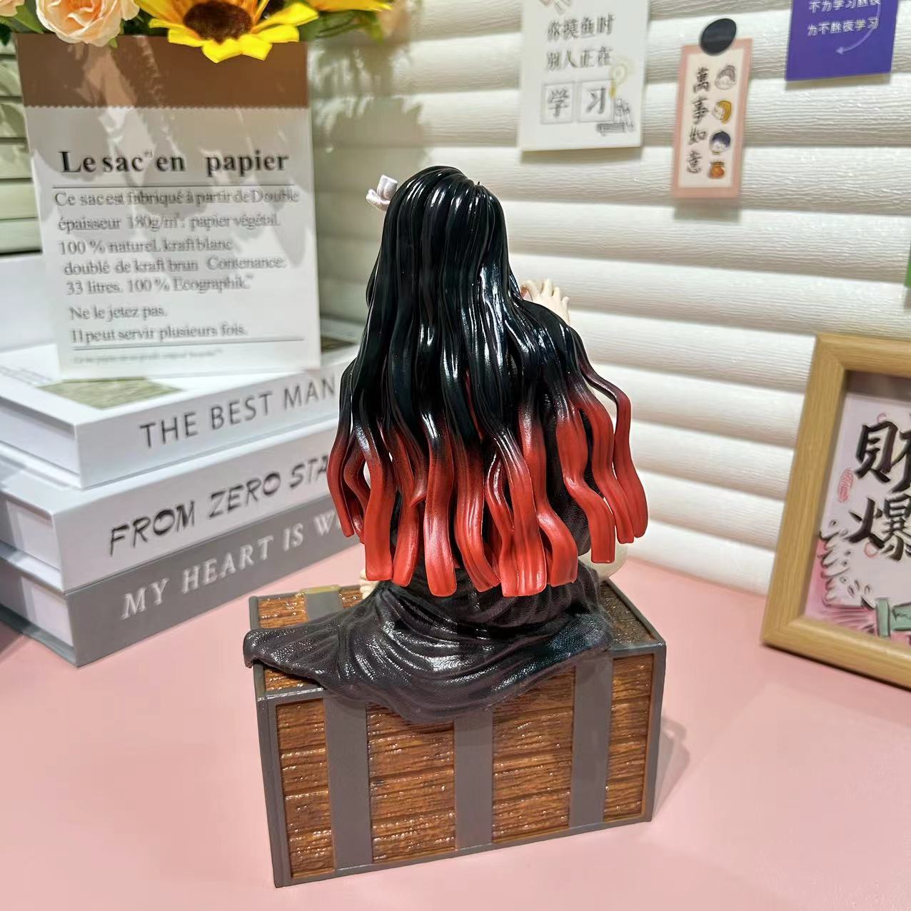 Demon Slayer Kamado Nezuko Flower Umbrella Figure - 300mm Premium Collectible Statue