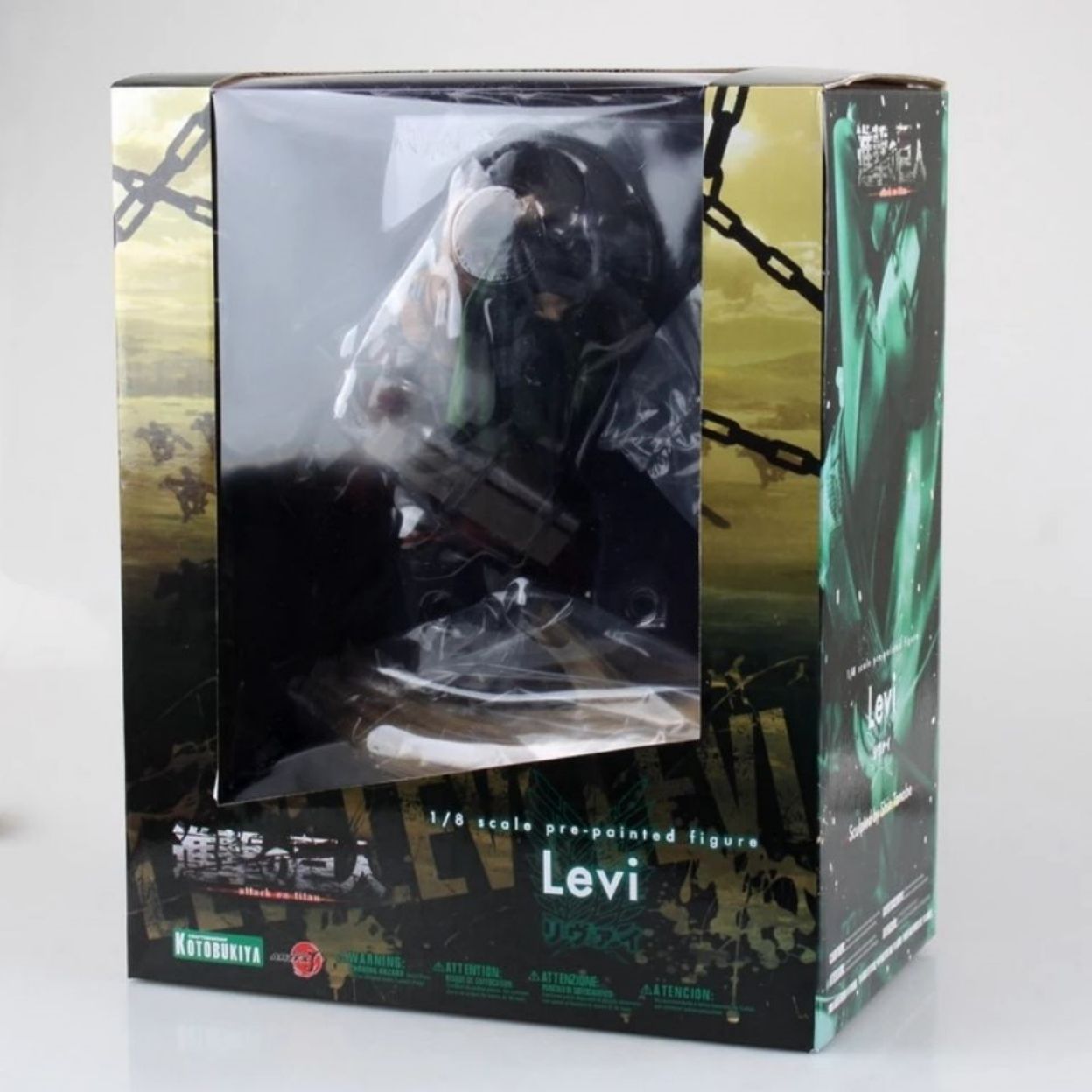 Attack on Titan Captain Levi Ackerman Premium Action Figure - Collectible Statue