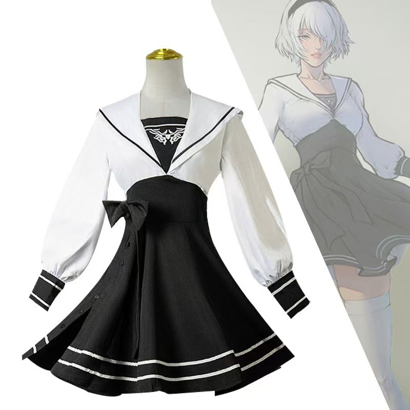 NieR: Automata 2B Cosplay Costume – YoRHa Android Full Outfit