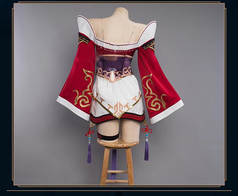 League of Legends Costume the Nine-Tailed Fox Ahri Cosplay Costume