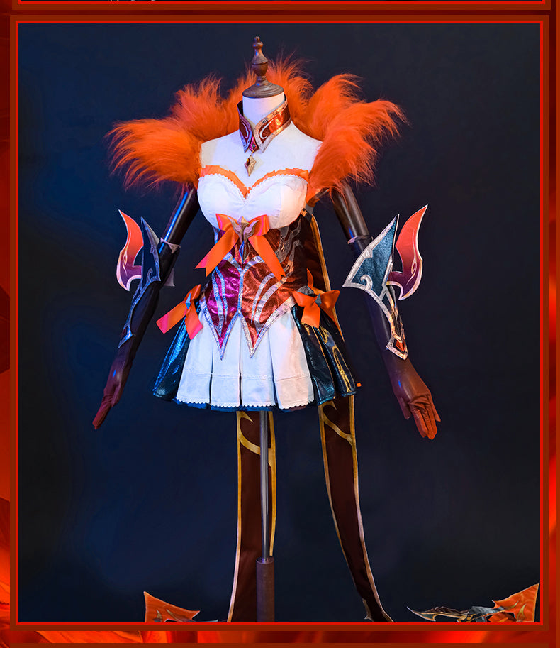 League of Legends Costumes Western Phantom Evelynn Cosplay Costumes