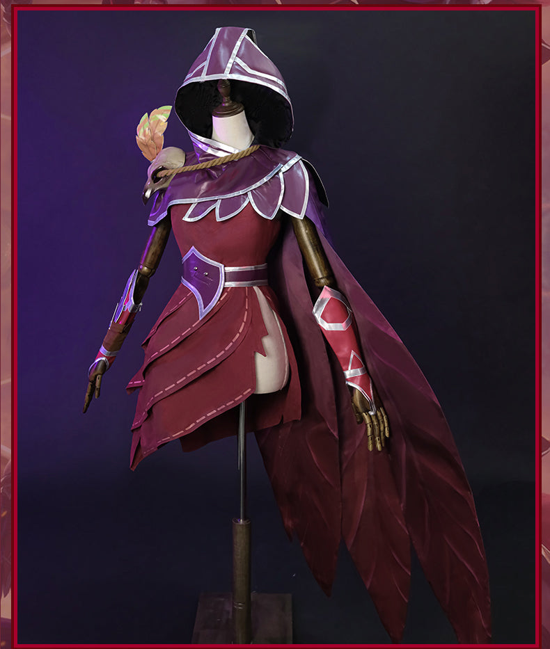 League of Legends Costumes Reverse Feather Xayah Cosplay Costumes