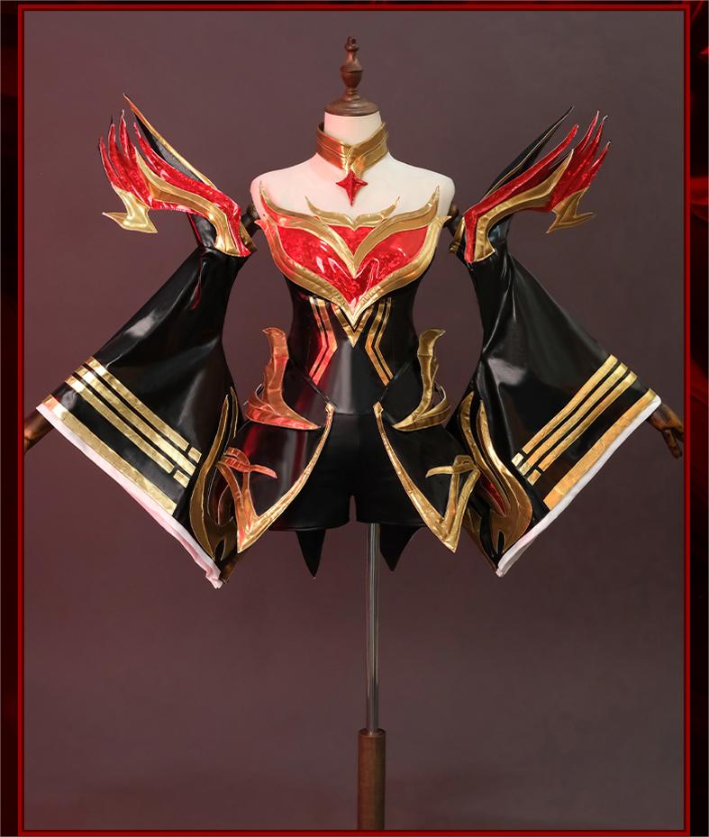 League of Legends Costume Immortal Ahri Cosplay Costume