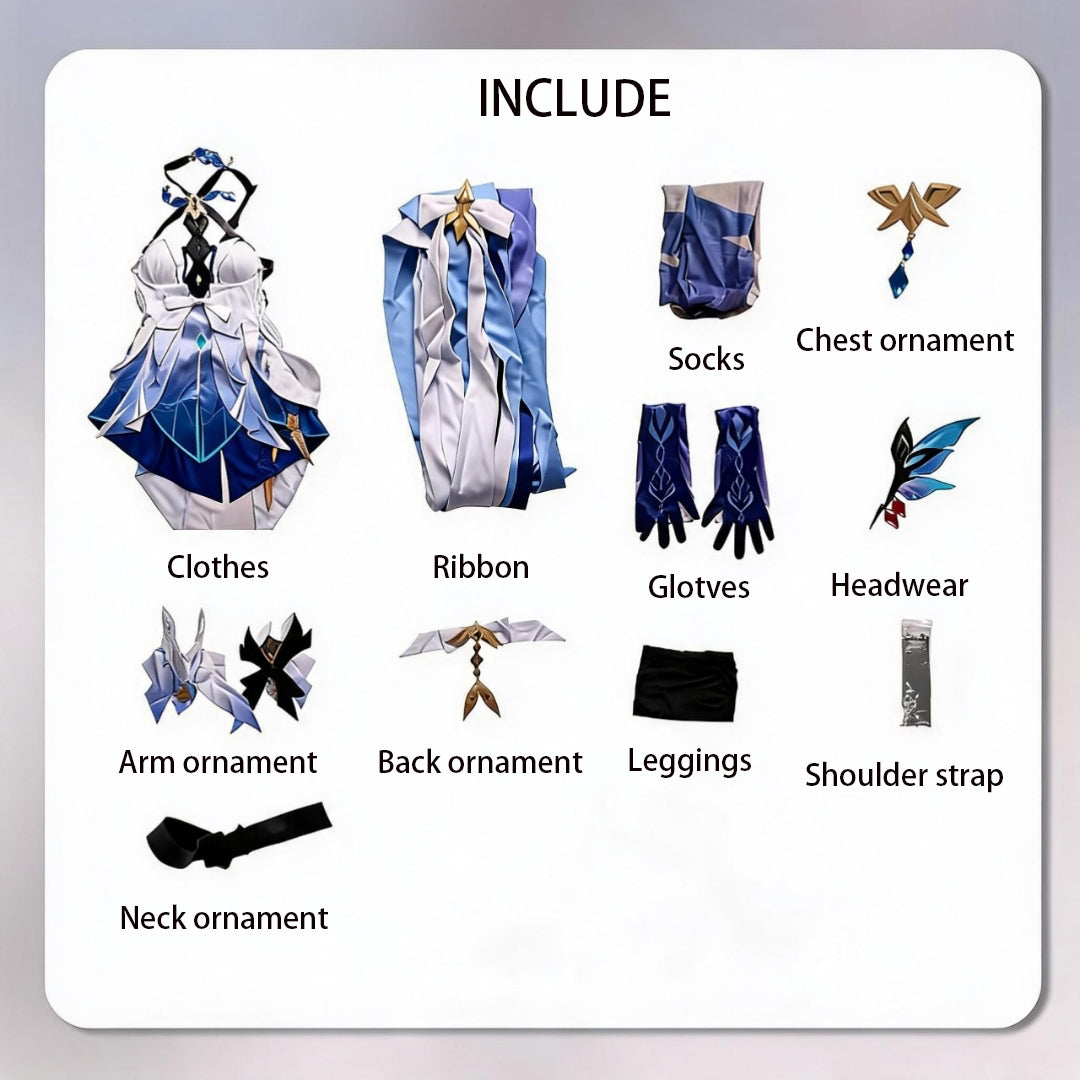 Genshin Impact Cosplay Costume Skirk Costume Cosplay