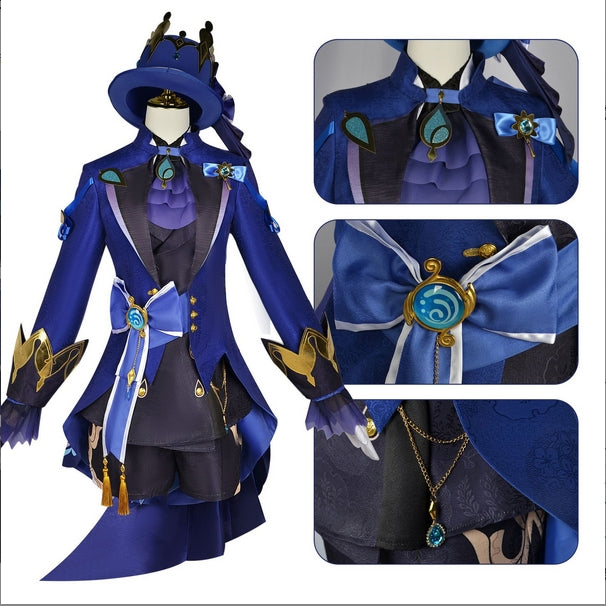 Genshin Impact Cosplay Costume げんし神 Furina Costume Furina Cosplay