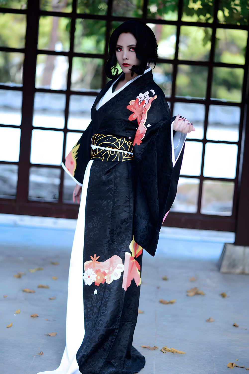 Demon Slayer Costume Kibutsuji Muzan Cosplay Costume