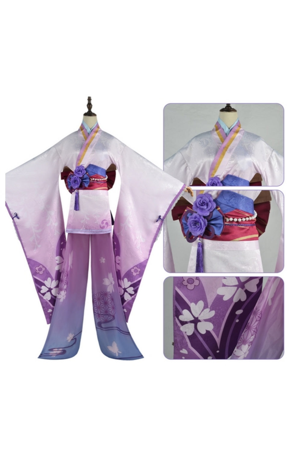 Genshin Impact Cosplay Costume げんし神 Raiden Shogun Costume Raiden Shogun Cosplay