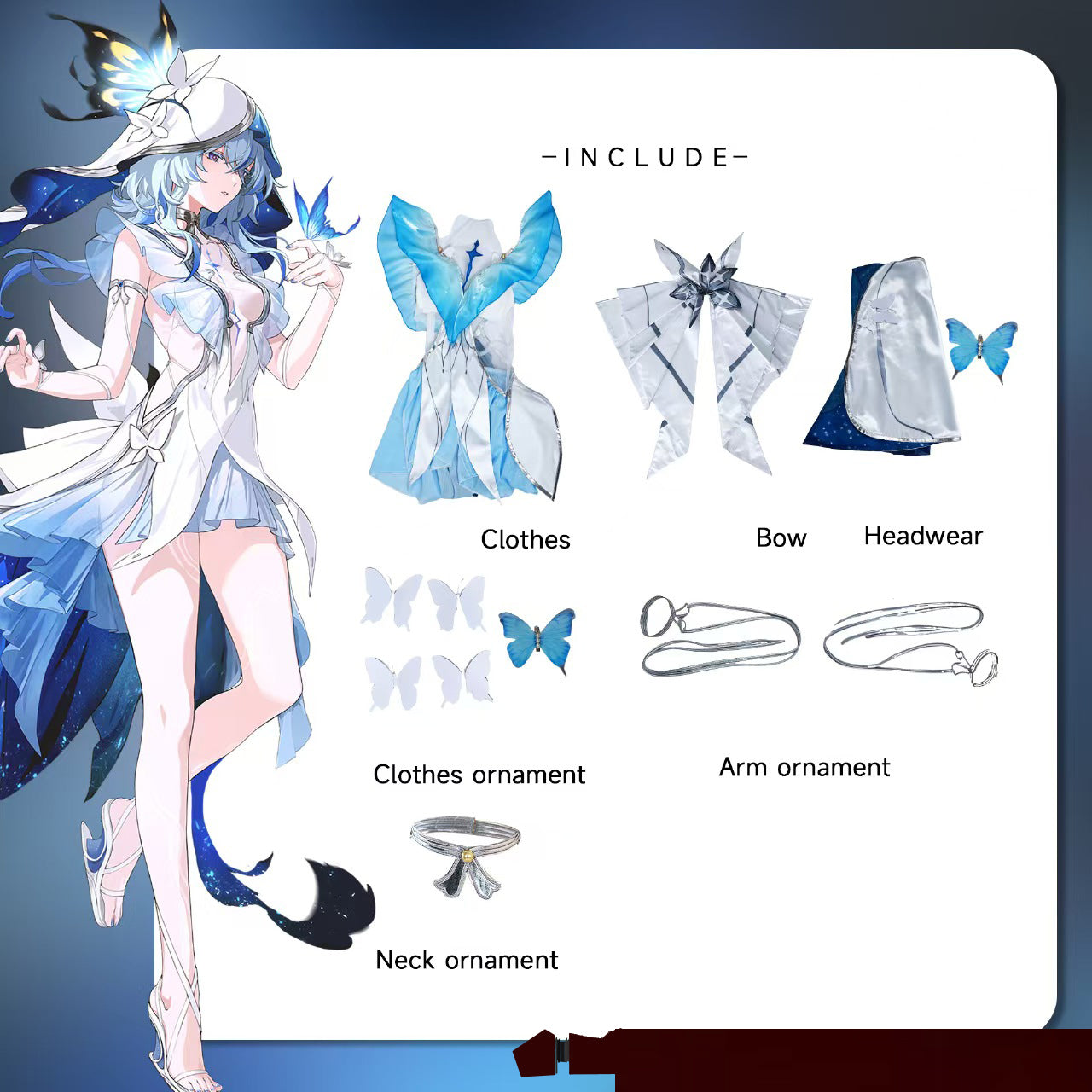 Wuthering Waves Geshuino Cosplay Costume