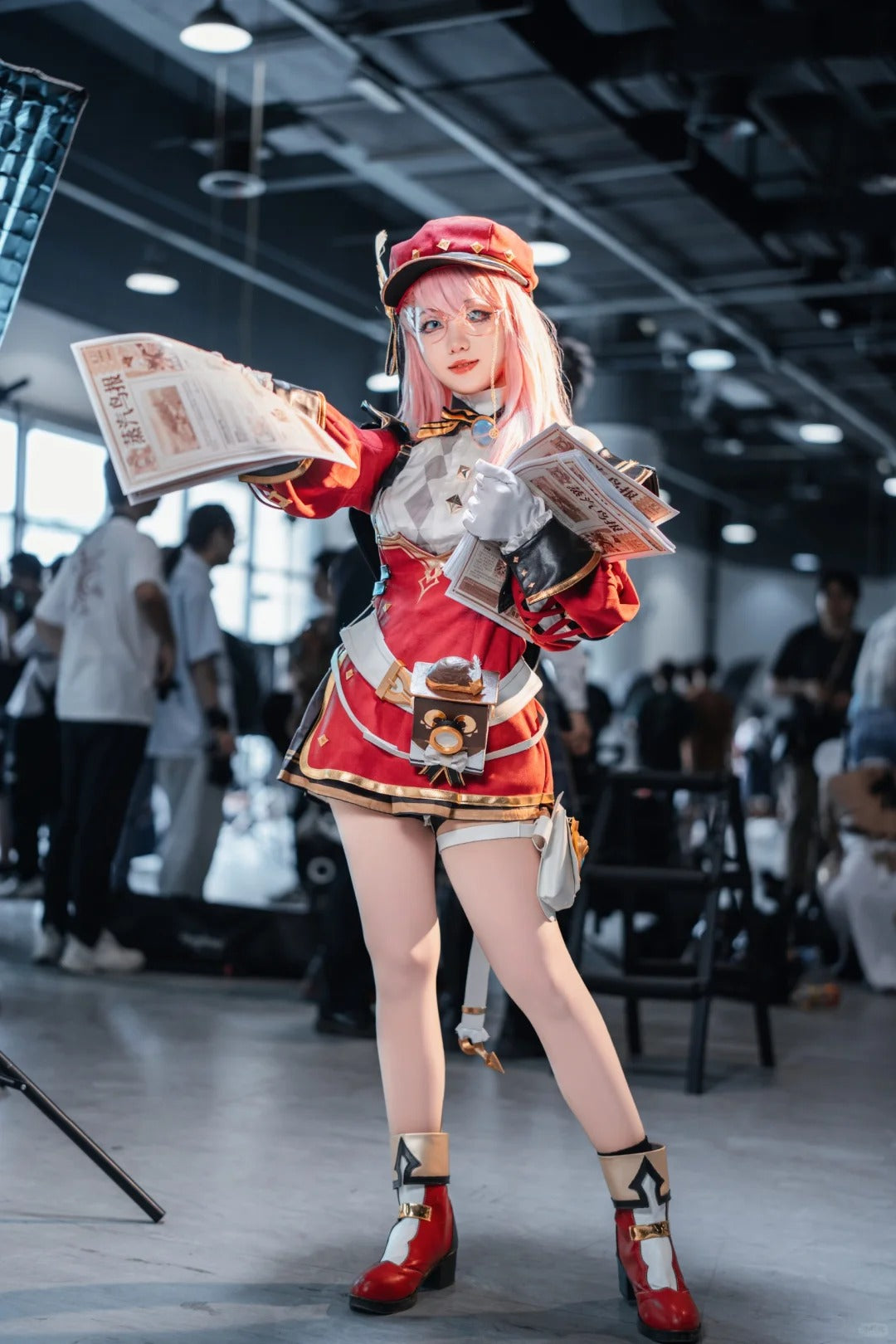 Genshin Impact Cosplay Costume げんし神 Charlotte Costume Charlotte Cosplay