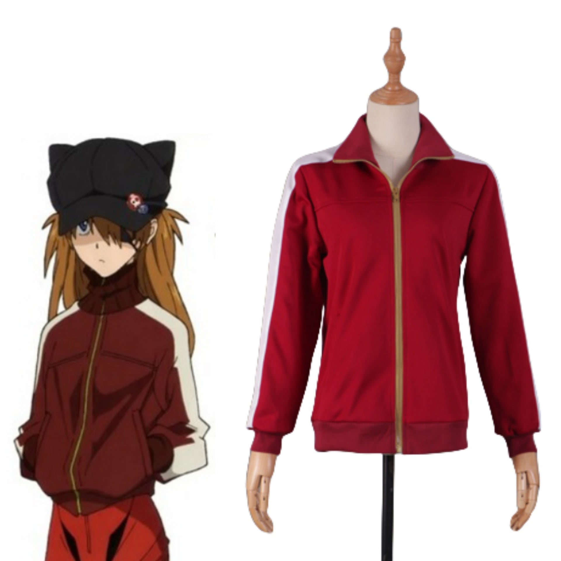 EVA Cosplay Costume 新世紀エヴァンゲリオン Asuka Langley Soryu Costume 惣流・アスカ・ラングレー Cospaly