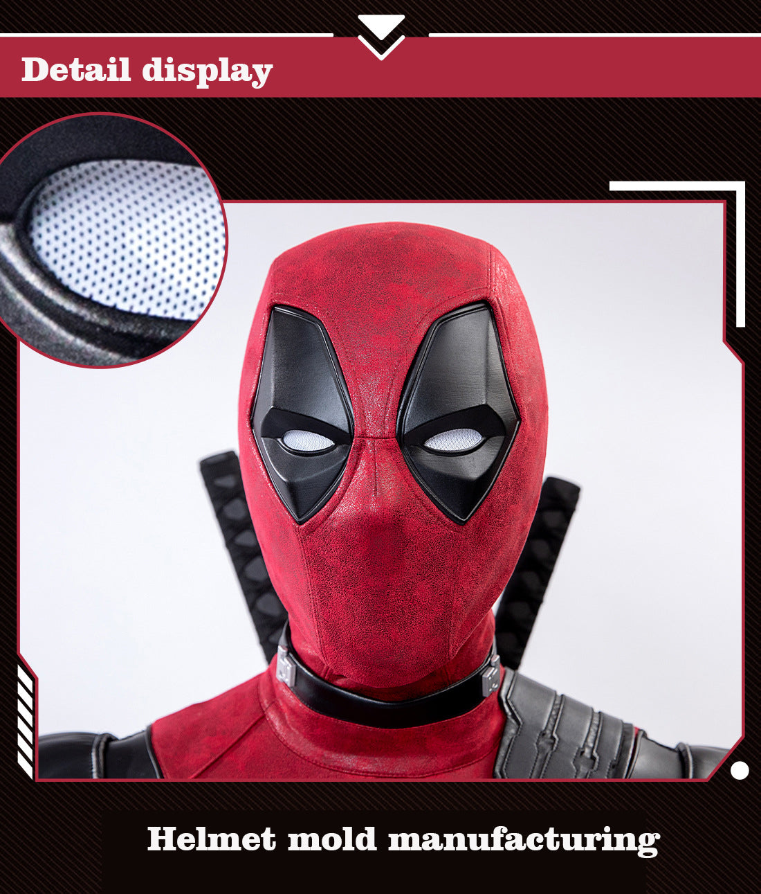 Superhero Cosplay Costume Deadpool Costume Cosplay