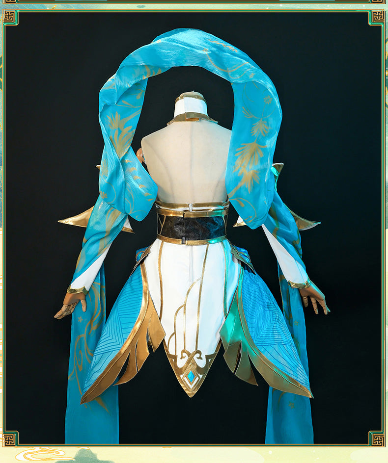 League of Legends Costume Irelia The legend of the Jade Sword Cosplay Costume