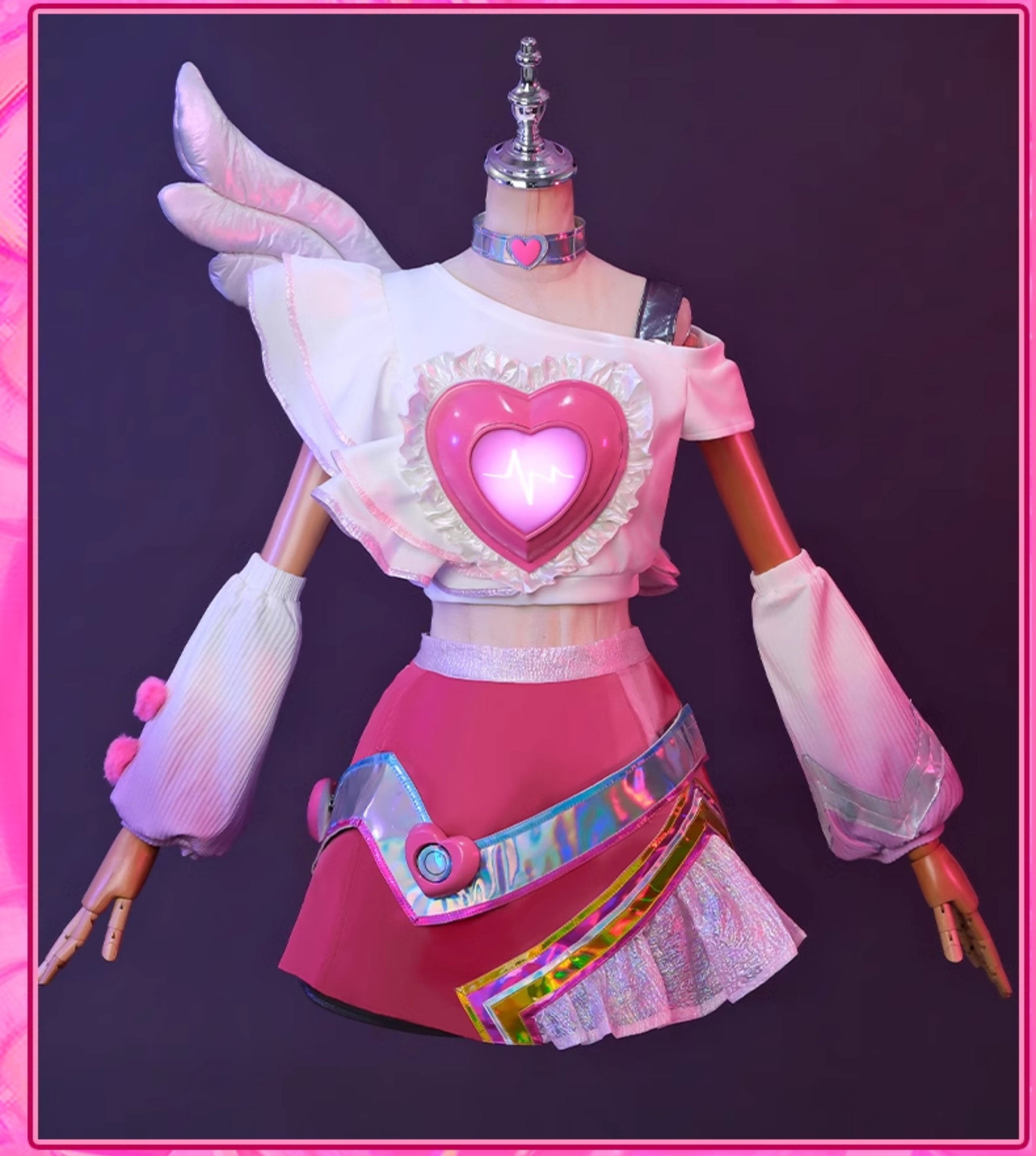 League of Legends Costume Valentine's Day Lux Cosplay Costume
