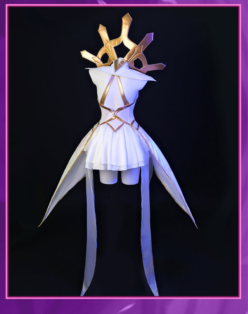 League of Legends Costume Elementalist Lux Cosplay Costume