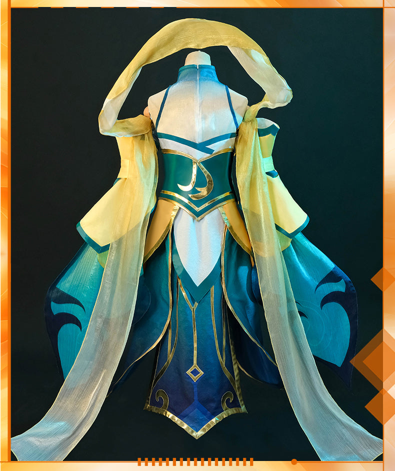 Jade Sword Legend Celestial Healer Cosplay Costume - Chinese Inspired Starchild Outfit
