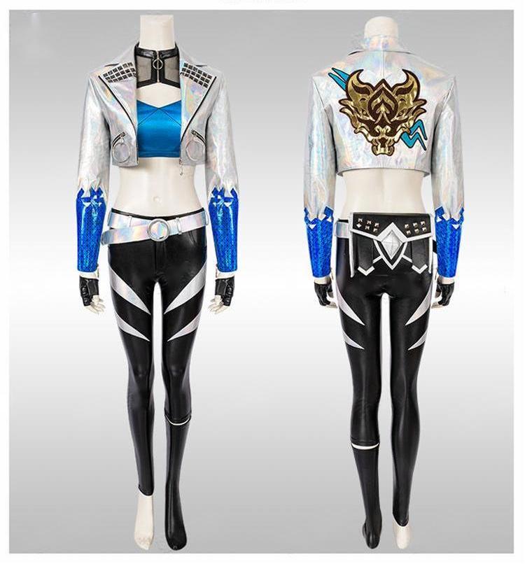 League of Legends Costume KDA Girls Group Akali Cosplay Costume
