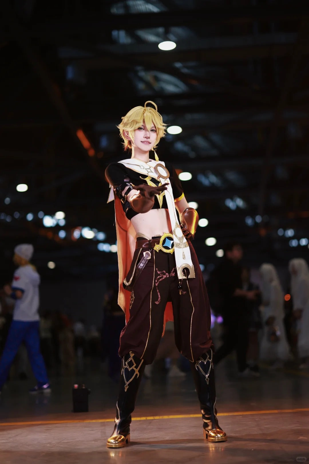 Genshin Impact Costume Aether Cosplay Costume