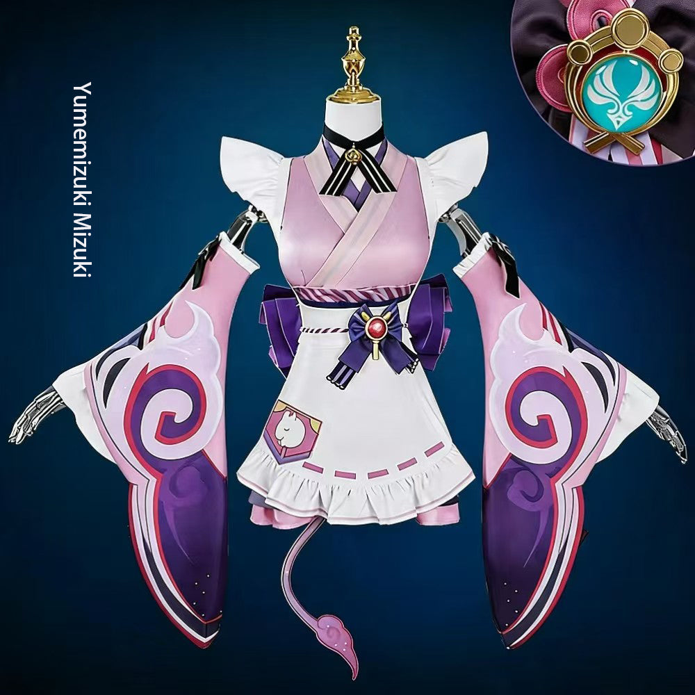 Genshin Impact Cosplay Costume Yumemizuki Mizuki Costume Cosplay
