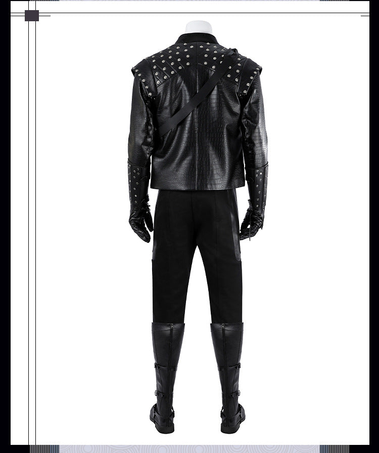 The Witcher Geralt of Rivia Cosplay Costume Full Set for Men