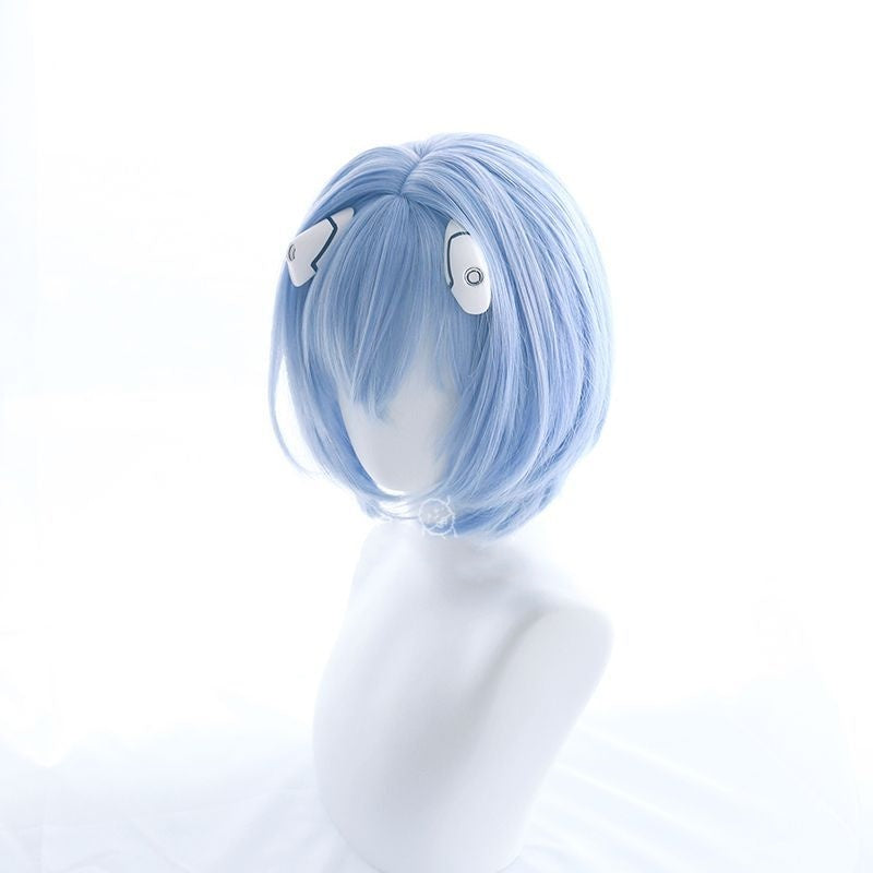 EVA Synthetic Hair Wig Ayanami Rei Short Wig