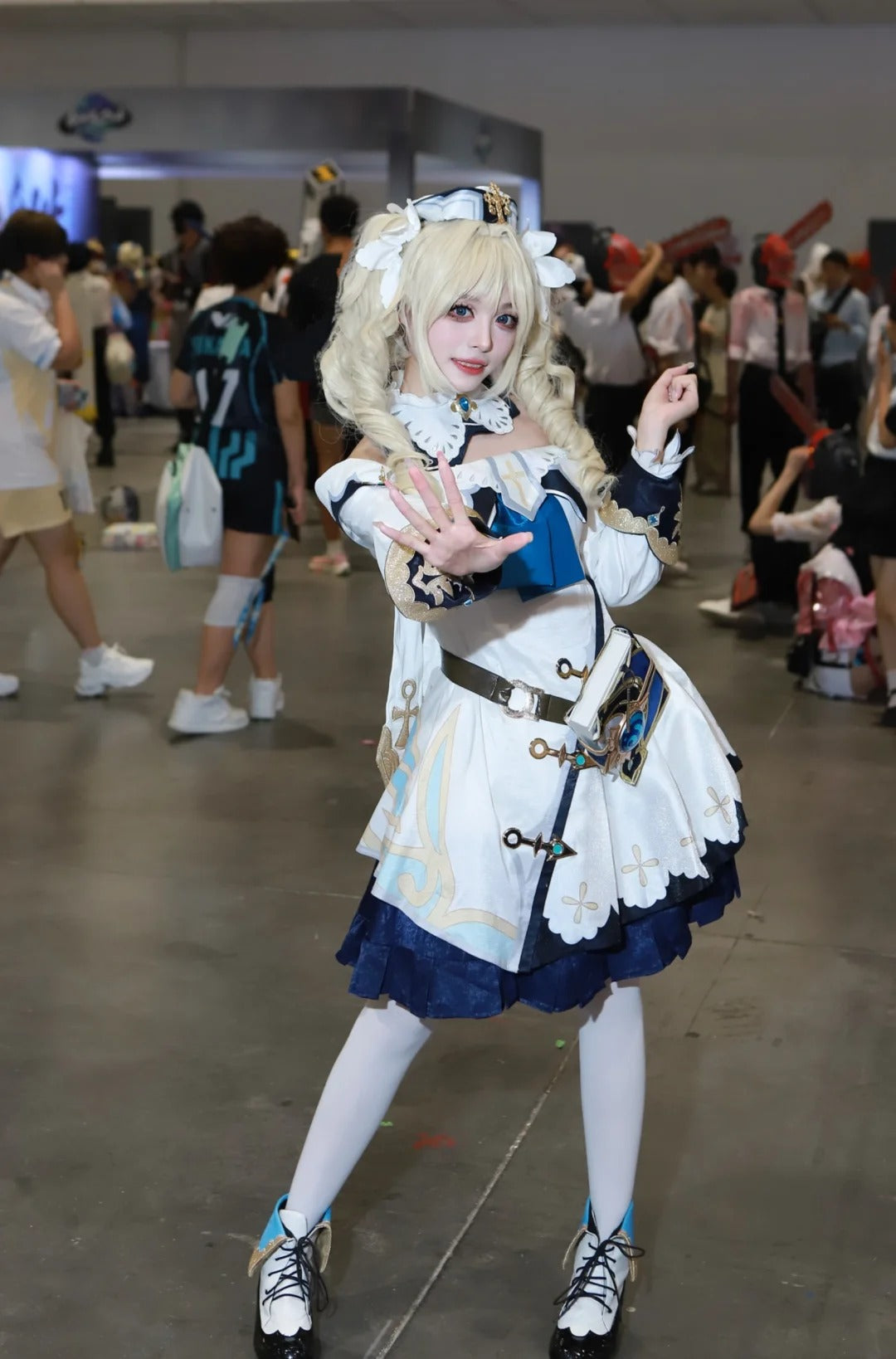 Genshin Impact Costume Barbara Cosplay Costume