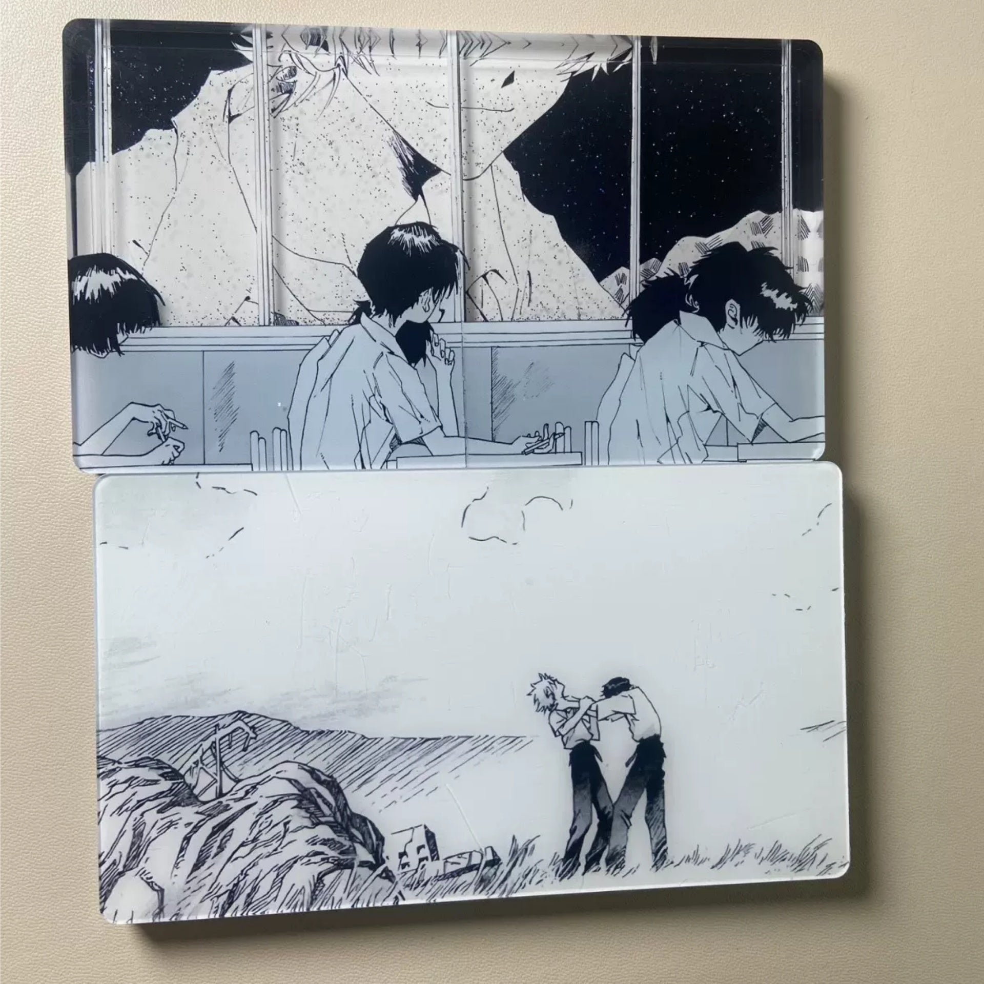 EVA Plaque Ornament Nagisa Kaworu Ikari Shinji Plaque Ornament