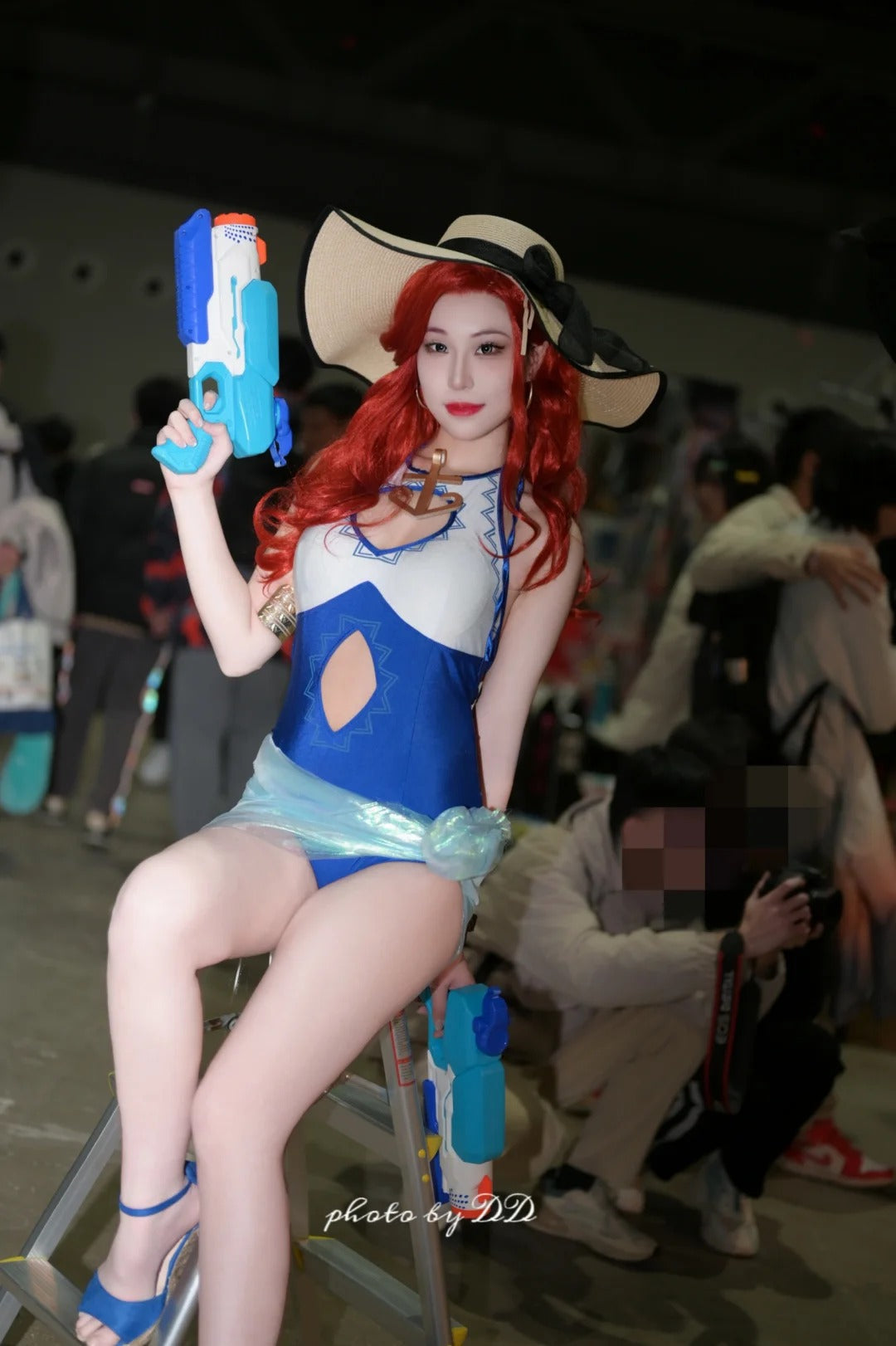 League of Legends Costume Pool Party Miss Fortune Cosplay Costume