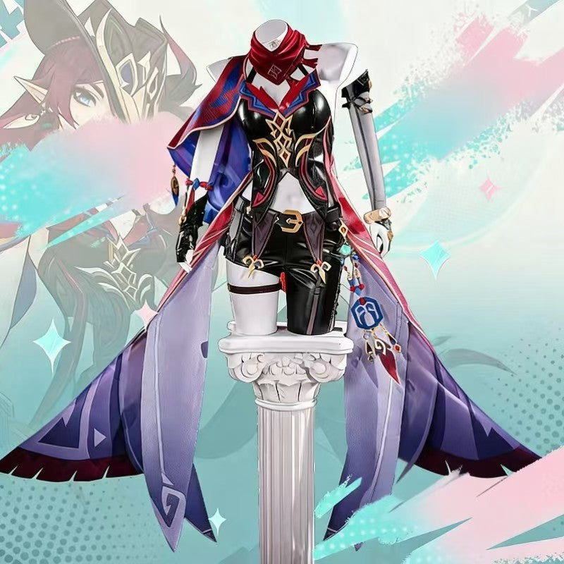 Genshin Impact Cosplay Costume Chasca Costume Cosplay