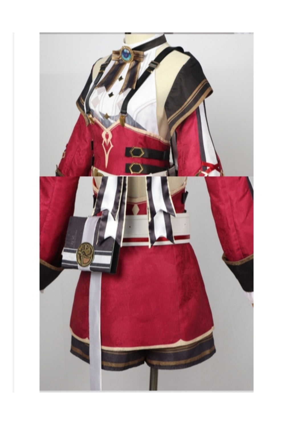 Genshin Impact Cosplay Costume げんし神 Charlotte Costume Charlotte Cosplay