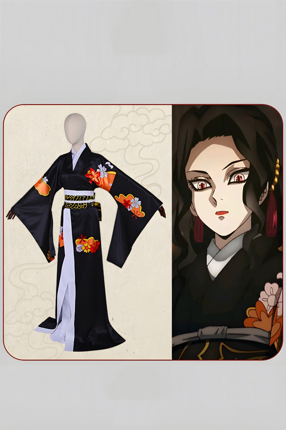Demon Slayer Costume Kibutsuji Muzan Cosplay Costume