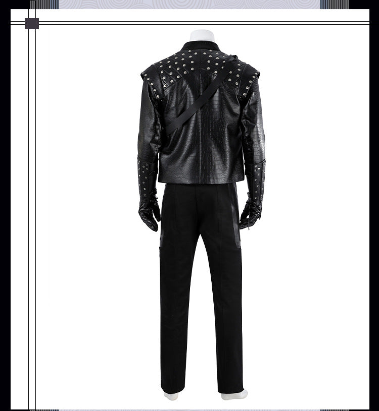 The Witcher Geralt of Rivia Cosplay Costume Full Set for Men