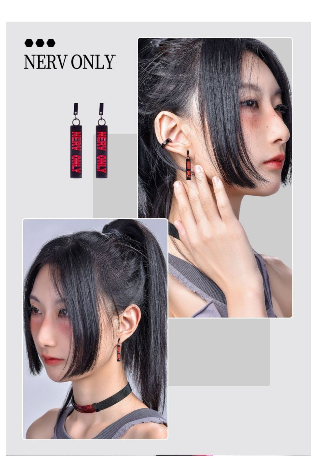 EVA Earrings and Necklaces Asuka Ayanami Rei Earrings and Necklaces