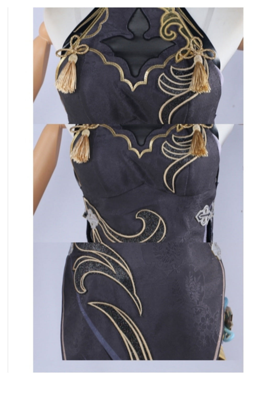 Genshin Impact Cosplay Costume げんし神 Shenhe Cold Flower Dew Costume Shenhe Cosplay