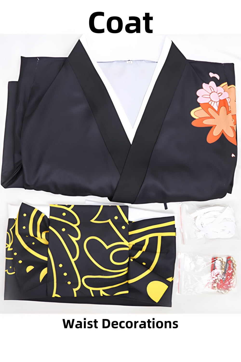 Demon Slayer Costume Kibutsuji Muzan Cosplay Costume